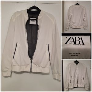 Zara Mens Zip-Up Light/Windbreaker Jacket